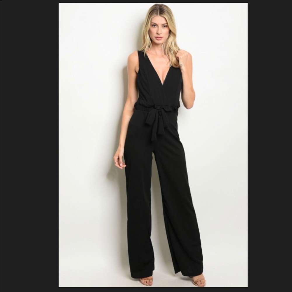 Black jumpsuit